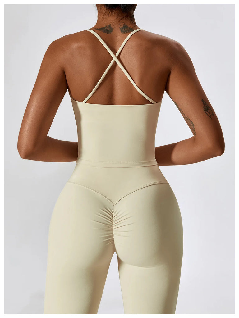 Seamless 2-Piece Women’s Yoga Set – Fitness Leggings & Sports Bra Workout Suit