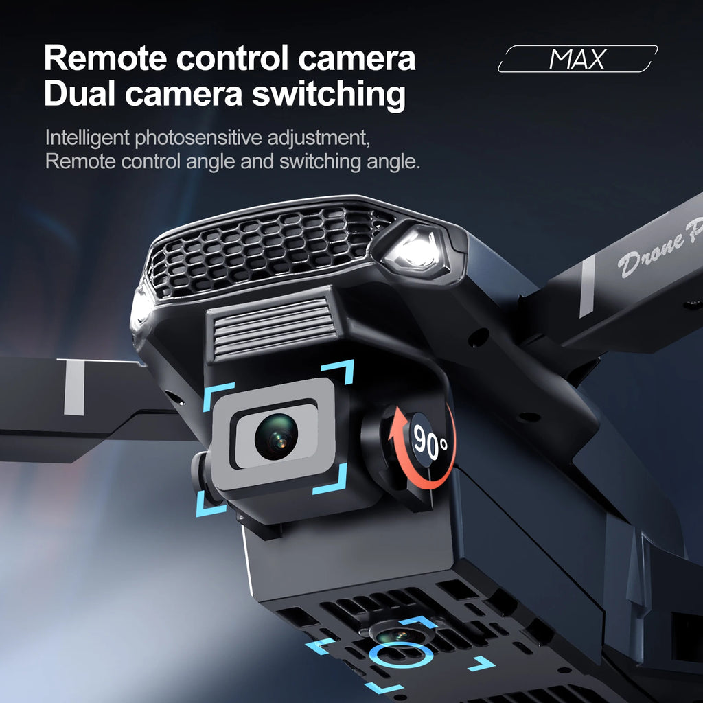 E88/E99 Drone with Dual HD Cameras, Screen Remote Control, Optical Flow, 6-Axis Gyro, One-Button Takeoff, Foldable Quadcopter
