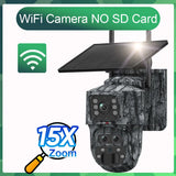 LS VISION 12MP 6K Solar Camera 15X Zoom 4G/WiFi Triple Lens Night Vision PTZ Trail Camera thumbnail 29