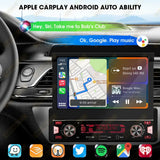 1Din 7 Inch MP5 Radio Player with Automatic Retractable Screen, Wireless CarPlay & Android Auto, FM AM RDS Car Stereo USB Type-C thumbnail 4