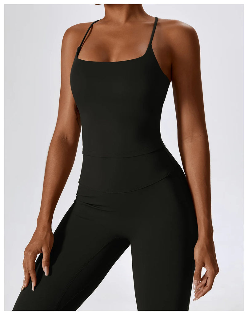 Seamless 2-Piece Women’s Yoga Set – Fitness Leggings & Sports Bra Workout Suit