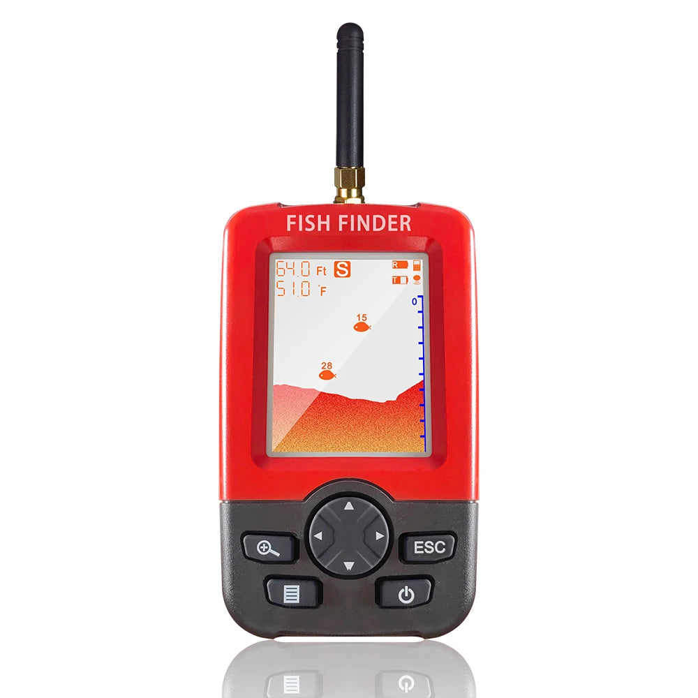 FindFish Portable Wireless Fish Finder XJ01 – Sonar Echo Sounder for Fishing