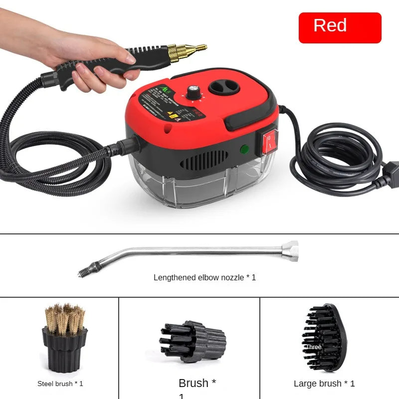 High-Temperature Steam Cleaner for Home, Car & Kitchen – Sterilization & Deep Cleaning, 110V US / 220V EU Plug
