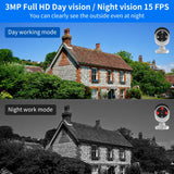 Hiseeu 3/5MP WiFi CCTV Camera Security System 10CH NVR Wireless Surveillance with IR Night Vision thumbnail 4