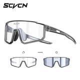 SCVCN Kids Photochromic Cycling Sunglasses UV400 TR90 Lightweight Sports Glasses for Boys and Girls Age 6–14 thumbnail 53