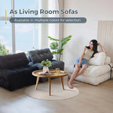 Vacuum Compression Foldable Fabric Sofa Bed – Nordic Modular Corner Couch thumbnail 6