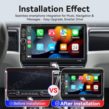 VENBES 7-Inch CarPlay Android Auto 2-DIN Car Stereo with Touchscreen, Bluetooth, USB, FM – Universal Fit thumbnail 14