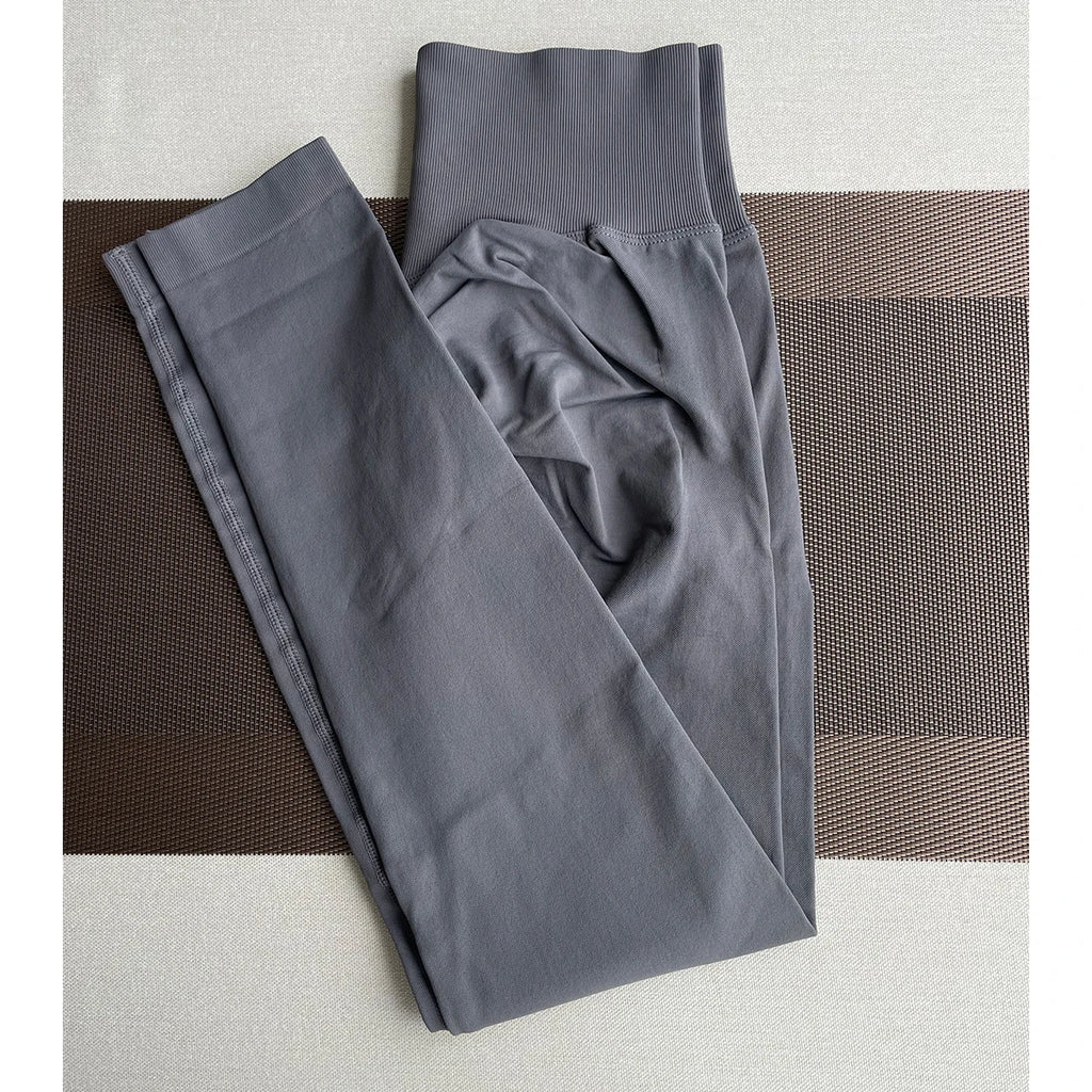 TKITK Women's High Waist Yoga Leggings Seamless Butt Lifting Gym Pants