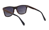 SHINU Handmade Natural Wood Polarized Sunglasses – Ebony, Zebra & Red Sandalwood UV400 Rectangle Frame for Men & Women thumbnail 15