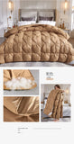 Five-Star Hotel Style Goose Down Duvet – Warm Winter Quilt for Single & Double Beds – Soft Quilted Polyester Comforter 150x200cm to 200x230cm thumbnail 32