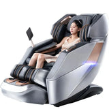 Luxury 4D Zero Gravity Full Body Massage Chair with SL Track, Heating & Bluetooth thumbnail 1