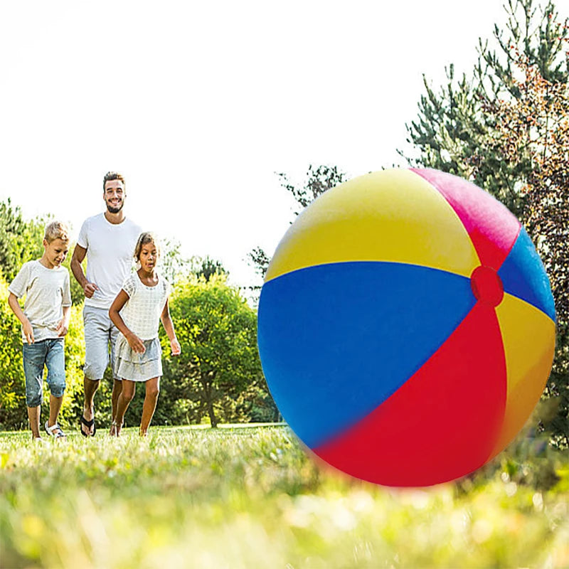 Giant Inflatable Beach Soccer Ball 70–200cm PVC Outdoor Lawn & Beach Sports Toy