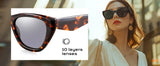 ZENOTTIC Butterfly Polarized Prescription Sunglasses Handmade Acetate Square Optical Shades for Women – Custom Myopia, Hyperopia & Astigmatism Lenses thumbnail 10