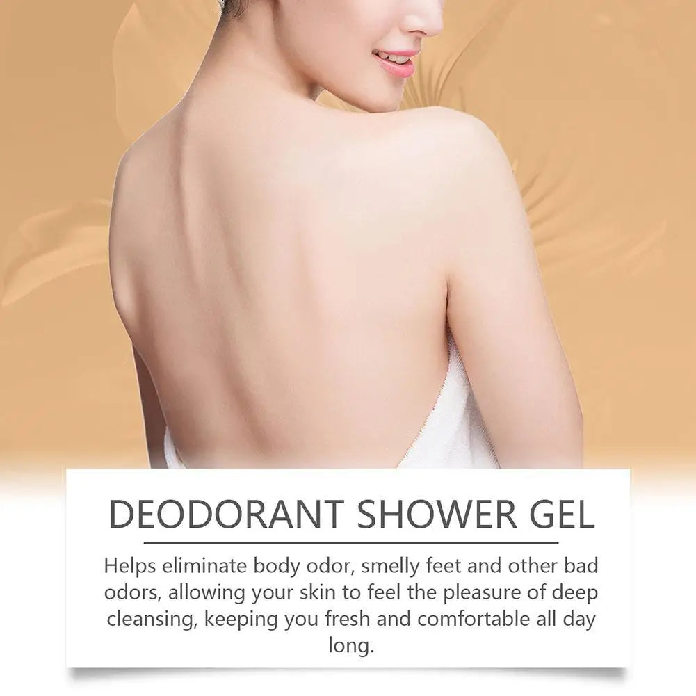 Persimmon Body Wash for Odor Control & Moisturising Cleanse – 120ml Deodorizing Shower Gel