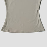 Women Seamless Yoga Top – Short Sleeve Fitness & Activewear Shirt thumbnail 15