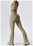 Seamless 2-Piece Women’s Yoga Set – Fitness Leggings & Sports Bra Workout Suit thumbnail 44