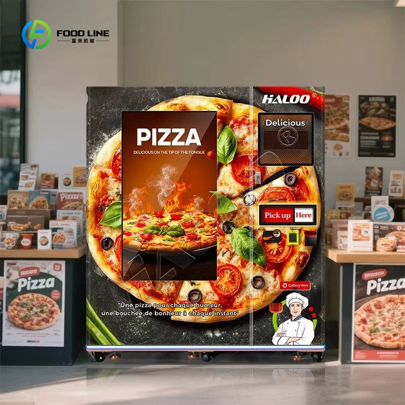 Self-Service Customized Fully Automatic Pizza Vending Machine – Wholesale
