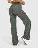 Straight Leg Ultra-Soft Butter Fabric Yoga Pants for Women – Mid-Waist Sports Leggings thumbnail 19