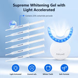 Fairywill LED Teeth Whitening Kit with 22% Carbamide Peroxide Gel – USB Rechargeable Whitening Light for Sensitive Teeth thumbnail 4