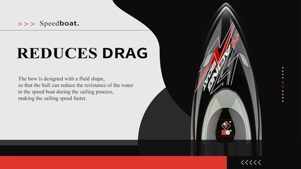 WL916 / WL912-A RC Speedboat 2.4GHz High-Speed Remote Control Racing Boat for Kids