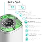 Smart WiFi Air Purifier with HEPA Filter, Tuya App & Alexa Control – Portable Home Air Cleaner with PM2.5 Display thumbnail 21