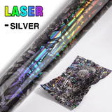 300cm High Gloss Forged Carbon Fiber Vinyl Wrap Film – Black, Gold, Silver, Red – 30/50cm Width PVC Car Hood Adhesive Sticker thumbnail 32