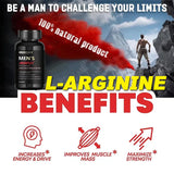 L-Arginine Male Enhancing Supplement 60 Tablets – Performance, Strength and Endurance Support thumbnail 4