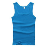 Men’s Sleeveless Cotton Fitness Tank Top – Breathable Summer Gym Vest thumbnail 35