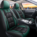 Full Leather Car Seat Cushion – All Season Universal Driver & Passenger Seat Cover Pad | 1pc or 2pcs thumbnail 17