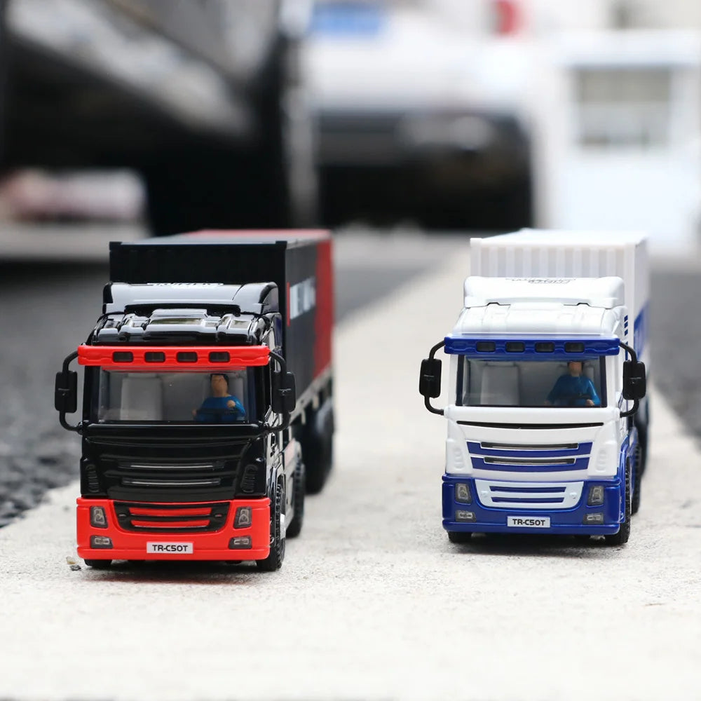 Turbo Racing C50-T 1:76 Remote Control Truck with Lights and Horn – RTR Version