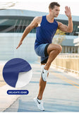 Men’s Quick Dry Sports Vest – Sleeveless Running, Training & Basketball Fitness Top thumbnail 9