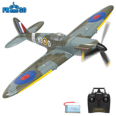 Volantex Spitfire RC Fighter Plane 400mm EPP Warbird – 4CH 2.4GHz RTF with XPilot Stabilization & One-Key Aerobatics