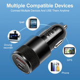 Mini 70W PD QC 3.0 Fast Charging Car Charger USB Type-C Dual Port Adapter thumbnail 5