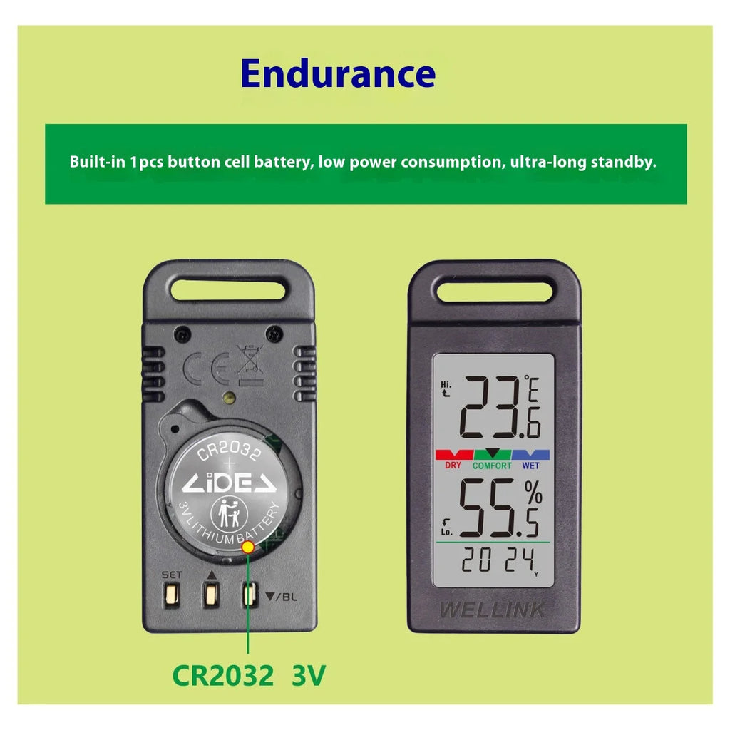 Xiaomi MIJIA Outdoor Digital Thermometer & Hygrometer – Indoor/Outdoor Temperature & Humidity Sensor