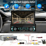 1Din 7 Inch MP5 Radio Player with Automatic Retractable Screen, Wireless CarPlay & Android Auto, FM AM RDS Car Stereo USB Type-C thumbnail 6