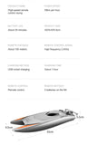 2.4G RC High Speed Racing Boat – Waterproof Double Motor Speedboat Toy (Model 805) thumbnail 19