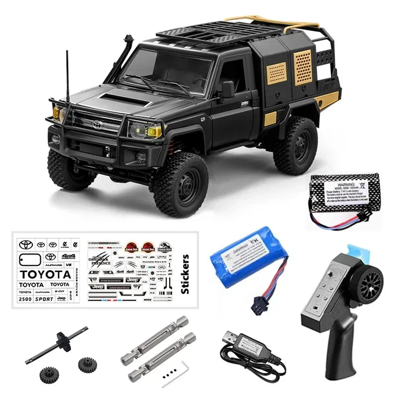 MN MODEL 1:12 RC Toyota Land Cruiser LC79 Rock Crawler MN82S Off-Road Pickup Truck