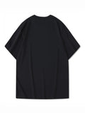 Men's Summer Cotton Casual Sports T-Shirt with Mountain Print, Short Sleeve, Round Neck thumbnail 6