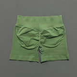 Women High Waist Fitness Shorts – Yoga, Gym, Running Sportswear thumbnail 51