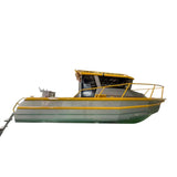 25ft / 7.5m Aluminum Easy Craft Fishing Boat – CE Certified, Outboard Ready, 8 Person Capacity thumbnail 3