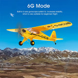 Hot Sale RC Plane RTF 2.4G Brushless Motor 3D/6G Remote Control Airplane Wltoys A160 Upgraded J3-CUB Ready To Fly thumbnail 20