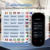 Z2 Instant AI Voice Translator 3.1” Touch Screen Portable Real-Time Translator with Recording & Photo for Travel, Learning, and Meetings thumbnail 12