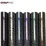 Carbon Fiber Vinyl Wrap Film Waterproof Glossy Self Adhesive Car Sticker Roll 150cm PVC Auto Body Protection Decal thumbnail 1