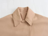 MUJER Oversize Long Jacket for Women – Autumn/Winter Trench Coat Bomber Style thumbnail 9