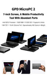 GPD MicroPC 2 Handheld Mini Laptop 7" Touch Screen 16GB RAM 512GB SSD Windows 11 thumbnail 7