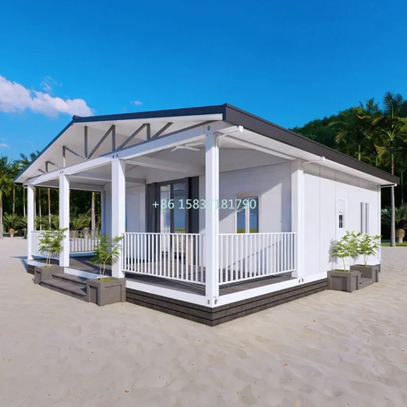 Expandable Folding Container House 20ft & 40ft Prefab Tiny Home Fast Assembly Flat Pack