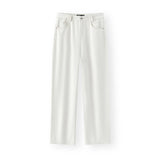 Semir Women’s 2025 Winter Wide-Leg Fleece-Lined Jeans – Full-Length Hong Kong Style Trousers thumbnail 29