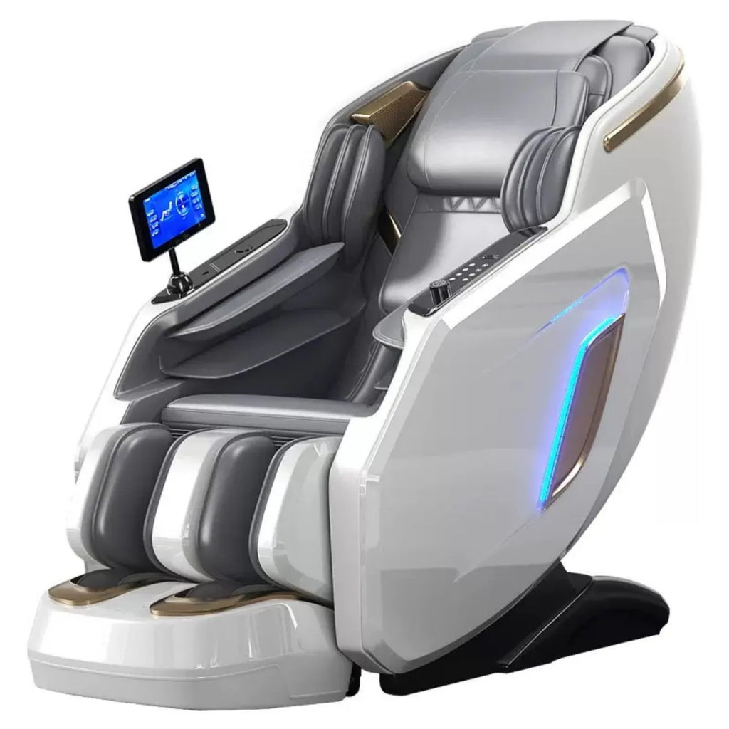 Ergonomic 4D Zero Gravity Massage Chair with Shiatsu, Full Body Airbags, Foot Roller, Calf Kneading & Bluetooth – Model 655