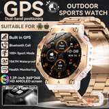 T-Rex 3 Military Smart Watch — Built-in GPS, Compass, Barometer & 10ATM IP69K Waterproof Performance thumbnail 42