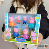 Peppa Pig Family Doll Set – Boy & Girl Characters Toy Figures thumbnail 2